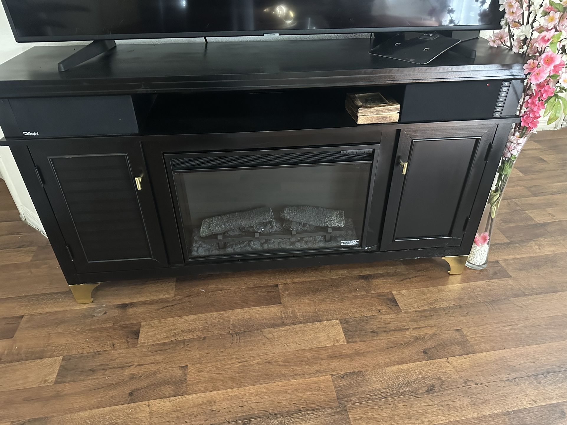 Fireplace And Amplifier