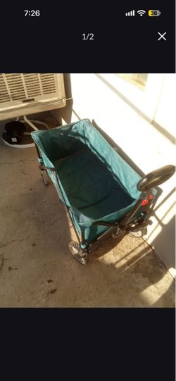 Folding Utility Wagon with Canvas Bed MAKE BesT Offer good condition