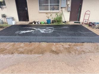Large outdoor mat/RV mat