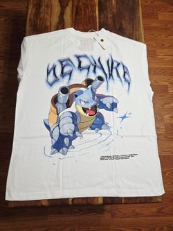 Deshire/Pokemon "Blastoise" Collab Men's Graphic Short Sleeve Tee