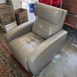 Scandinavian Designs Leather Recliner 