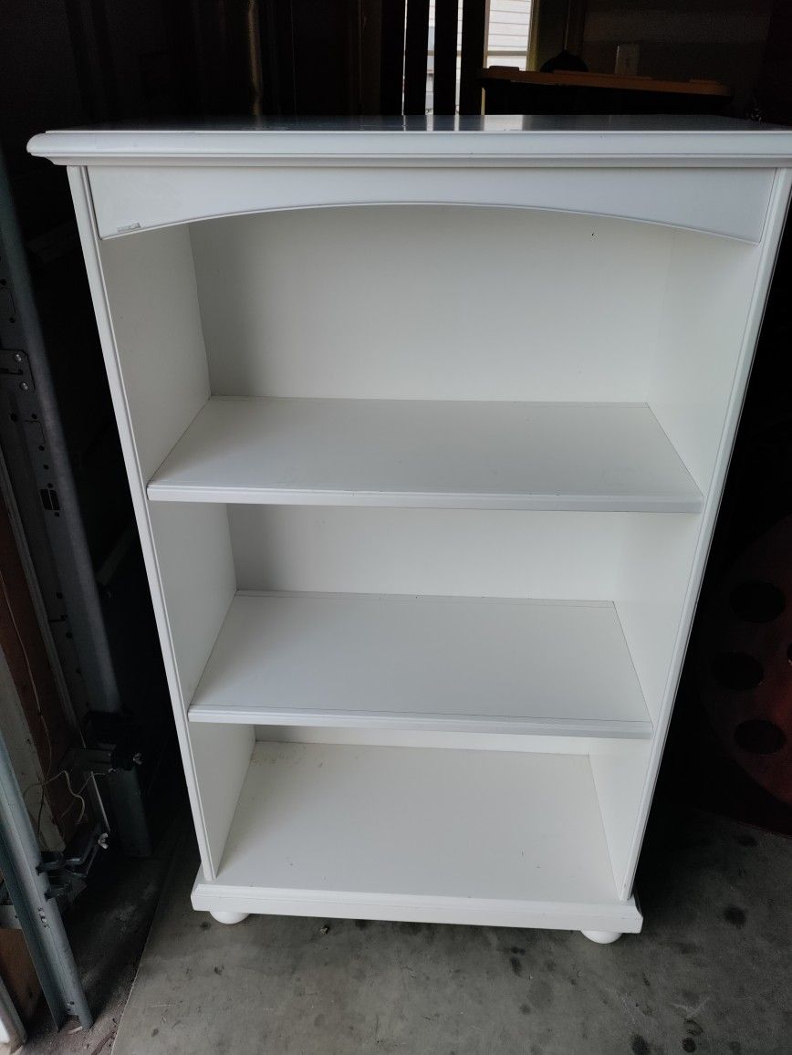 White Bookshelf