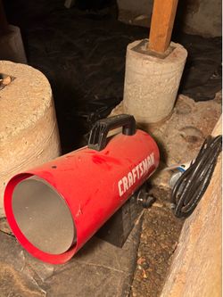 Craftsman 60,000 BTU portable forced air propane heater