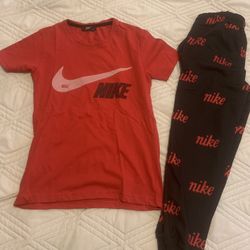 Brand New With  Piece Nike Summer Set Thin Size 14  (size 8-16 Available Girls/unisex)