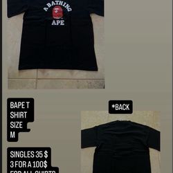 BAPE T-SHIRT