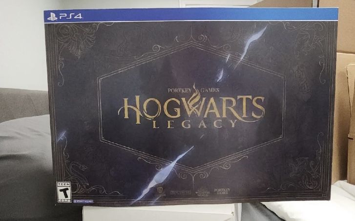 brand new sealed ps4 hogwarts legacy collectors edition playstation 4