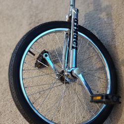 Torker  Unistar CX 20in Unicycle Chrome Extend Up To 38in