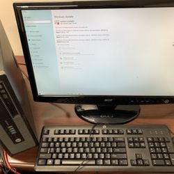 HP PC & 23” LCD