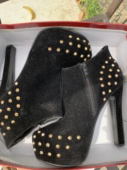 Black heels
