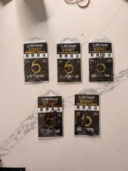6th Sense Stout Widegap Hooks 5/0 – 5 Packs