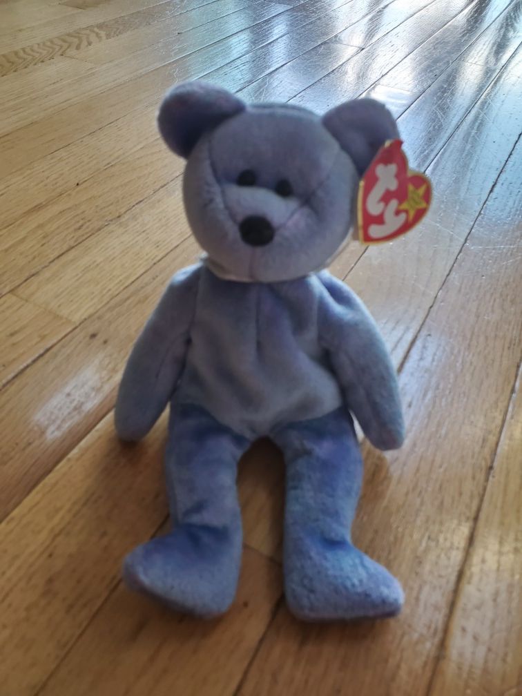 Clubby II Bear. - TY Beanie Baby