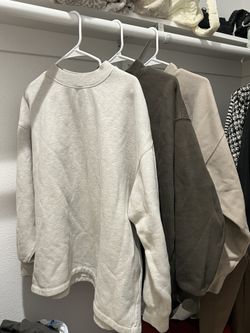 Unisex Essentials Fear of God Oversized Sweaters (Packed of 3)