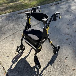 Medline Folding Rollator Walker