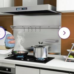 Range Hood Back Splash 29.5x36imch