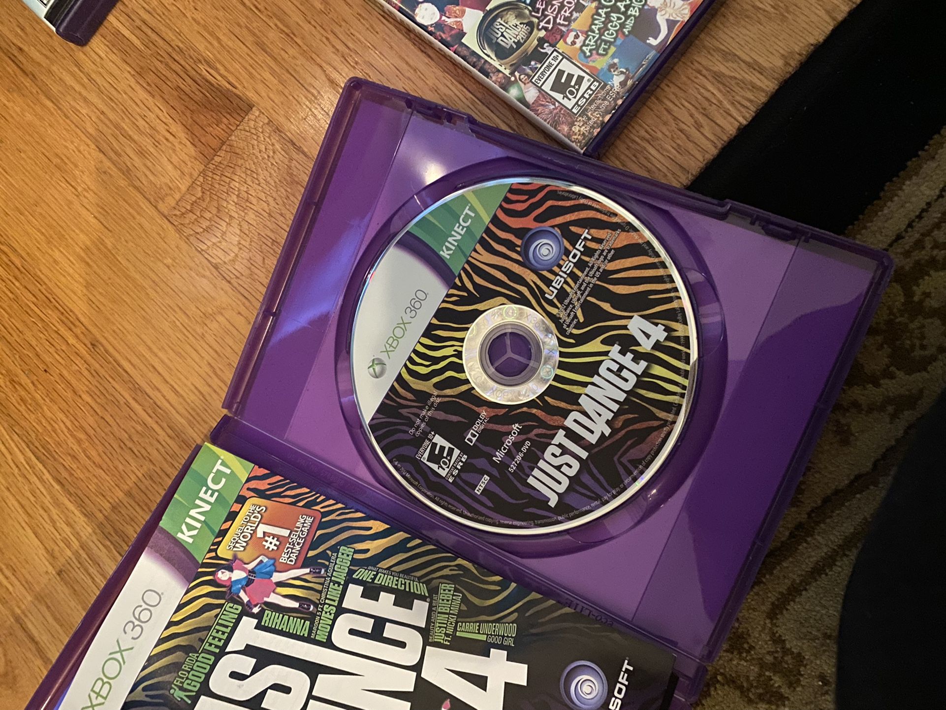 Xbox 360  Games Just Dance, 5pcs
