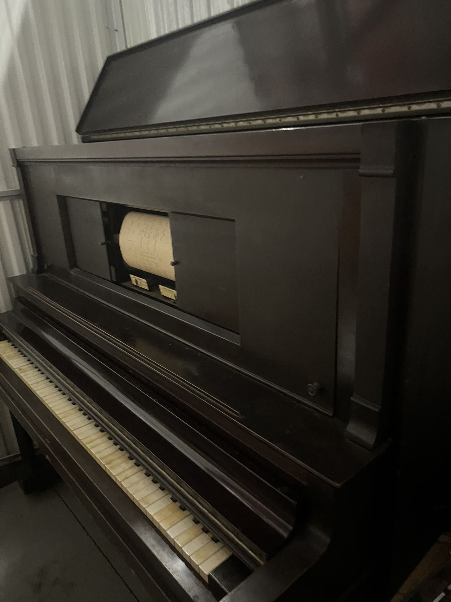 Antique CONWAY BOSTON SELF PLAYING PIANO 1900’s
