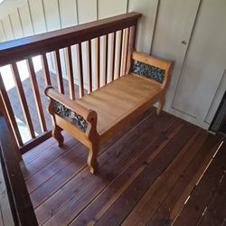 Wood Bench