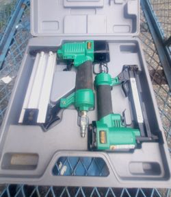 Grizzly 2‑Piece Air Nailer/Stapler Combo Kit