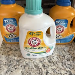 laundry detergent oxl clean/arm&hammer