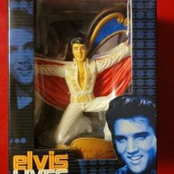 Elvis LIVES Collectable Ornament/Jumpsuit/New