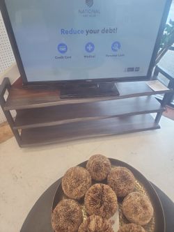 Beautiful Solid Sheesham Wood TV Stand 