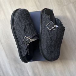 Dior Buckle Slides 