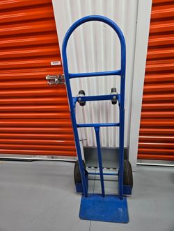 Blue Steel Hand Truck Dolly