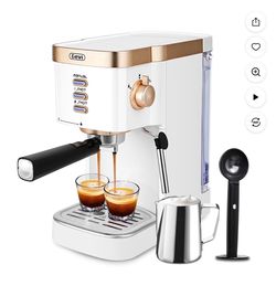 Gevi 20 Bar Espresso Machine, Coffee Maker with Milk Frother