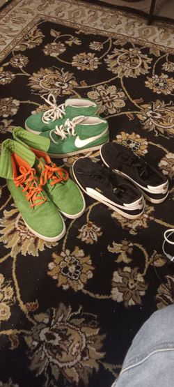 4 pairs shoes used in great size11