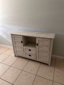 TV Stand - White