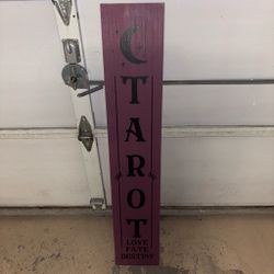 Tarot Wooden Wall Decor Sign