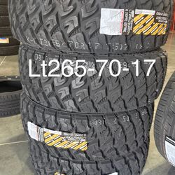 4 new lt265-70-17