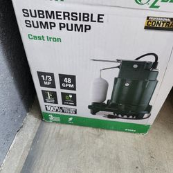 Submersible Sump Pump