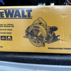 Brand New DeWalt Skill Saw Never Opened. 