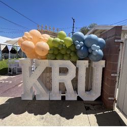 Marquee Letters And Numbers 