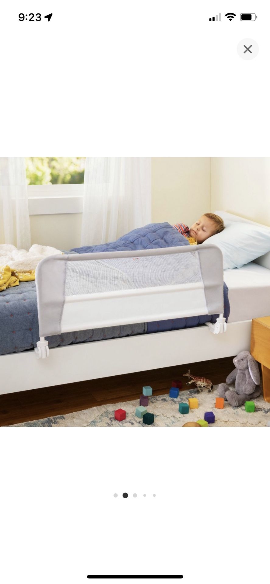 Munchkin Safety Bed Rail (quantity 2)