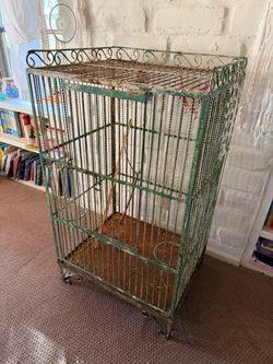 Vintage birdcage