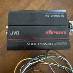 Jvc drvn 4 channel amplifier 400 w amp marine 