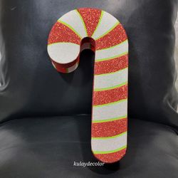 Williams & Bennett Candy Cane Chocolate Empty Gift Box 2013 Christmas Decor 11"