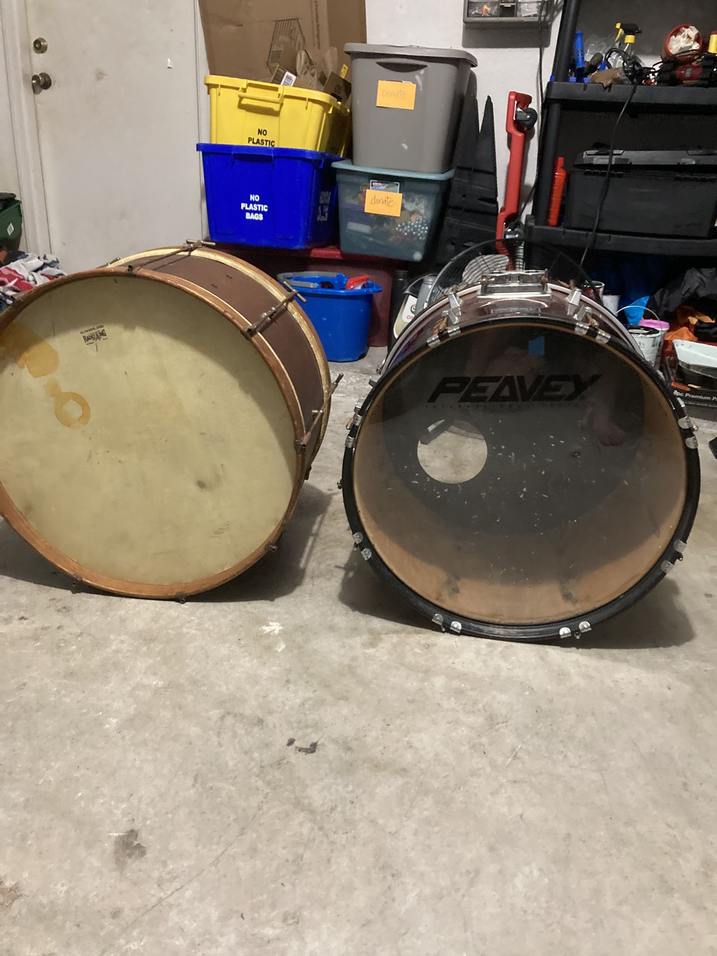 Two drums