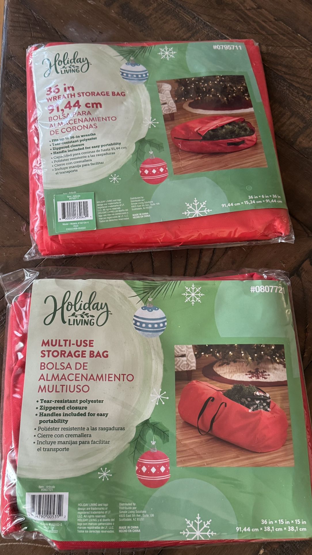 Christmas Storage Bags