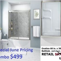 Bathtub Tub Combo 