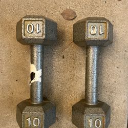 Dumbbells 10 Lbs 