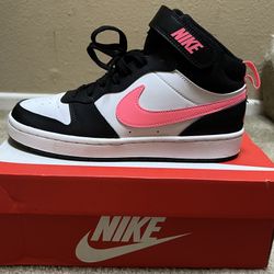 Nike Court Borough  Mid 2 Big Kids Shoes  7Y