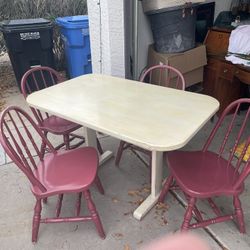 Dining Table And Chairs 
