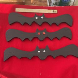 Halloween Wooden Bats
