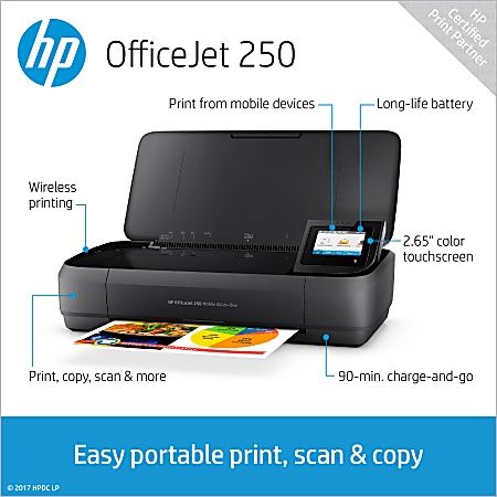 HP OfficeJet 250 Mobile Printer