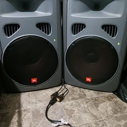 450$  JBL EON 15"" G1 PAIR PROFESIONAL  POWERED AMP  SPEAKERS   AUDITORIUM  PARTY ROM  DJ SOUNDS    TESTED  RMS WATTS  CLEAR LOUD  """ OFERTS   OPEN  