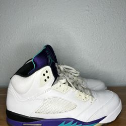 Jordan 5 Retro Grape Fresh Prince Size 13 VNDS