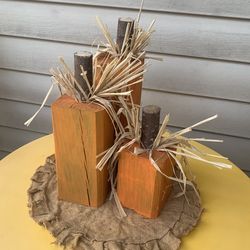 Wood Pumpkins Handmade By Me ❤️